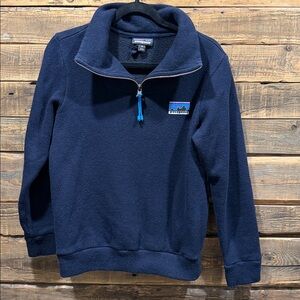 Patagonia Navy Fleece Pullover XSmall